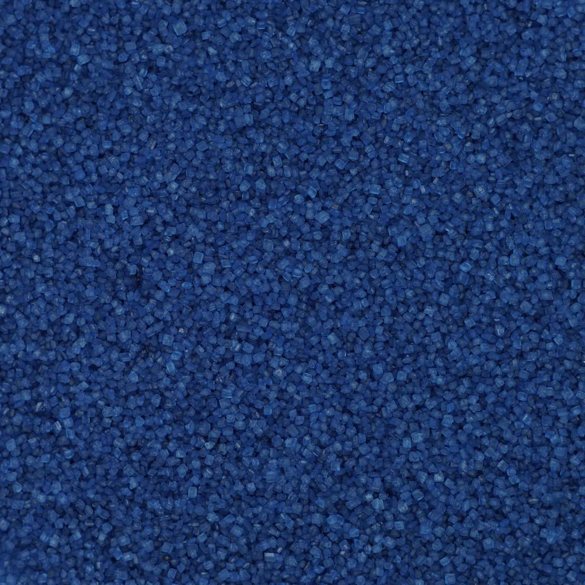 Luxe Cake Navy Blue Sugar Crystals jar adds shimmering sparkle to cakes and cupcakes