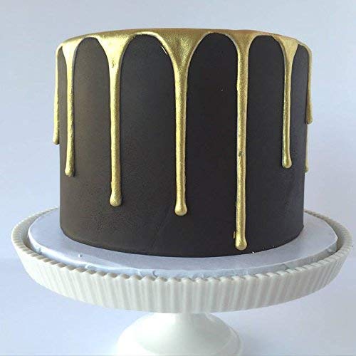 Luxe Cake 24K Gold Dust jar display inspires decorative planning