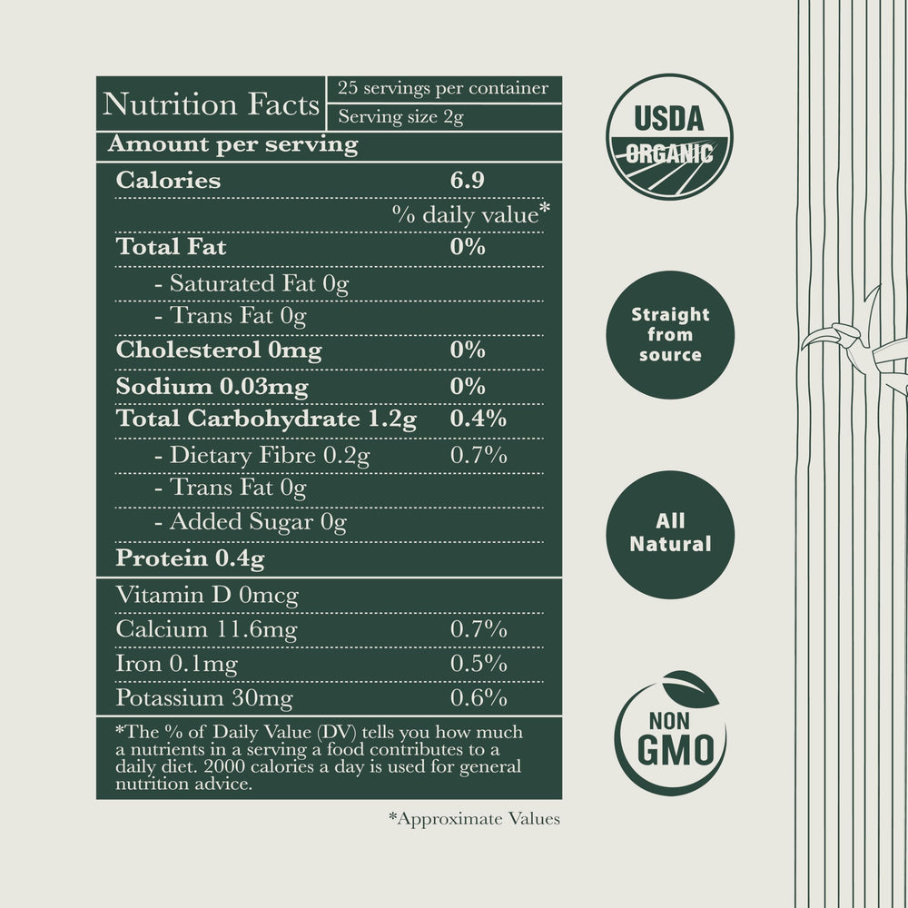 LUXMI Estates Vanilla Spice Chai dry tea leaves showcase rich aroma.