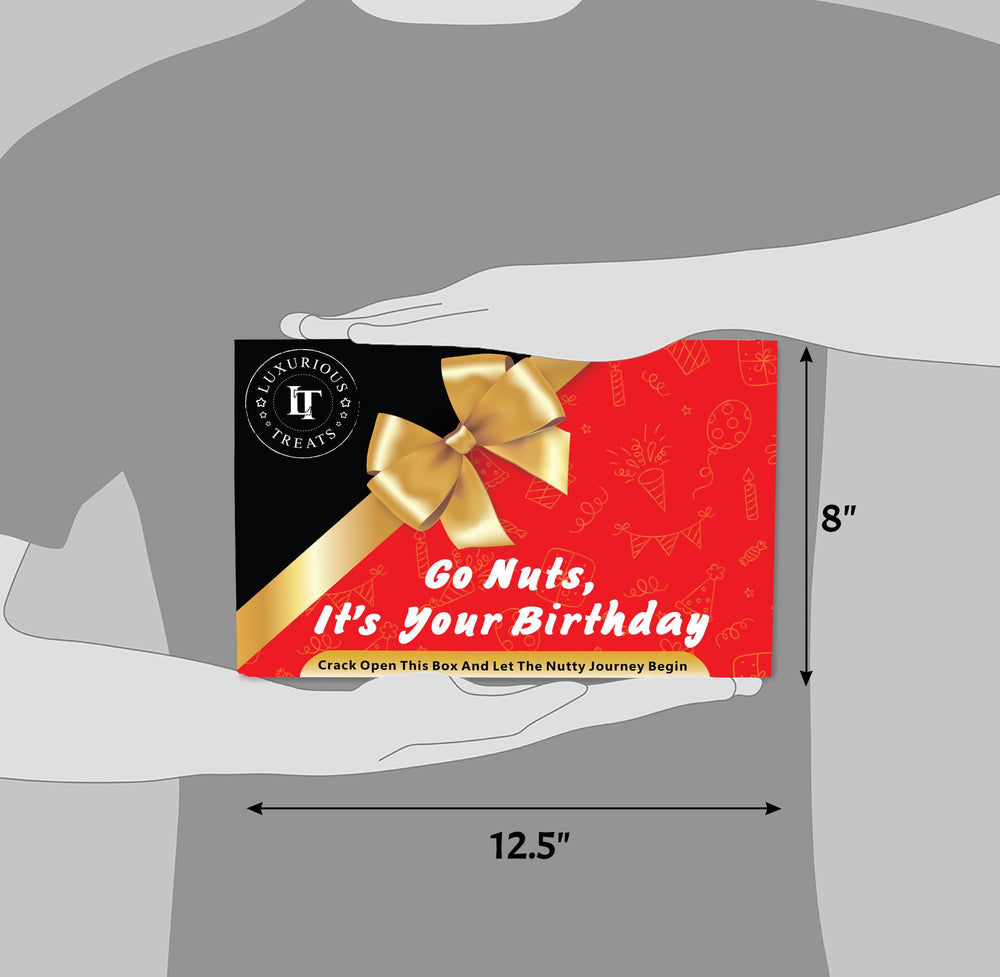 Luxurious Treats assorted nuts pack suitable for versatile snacking and gifting