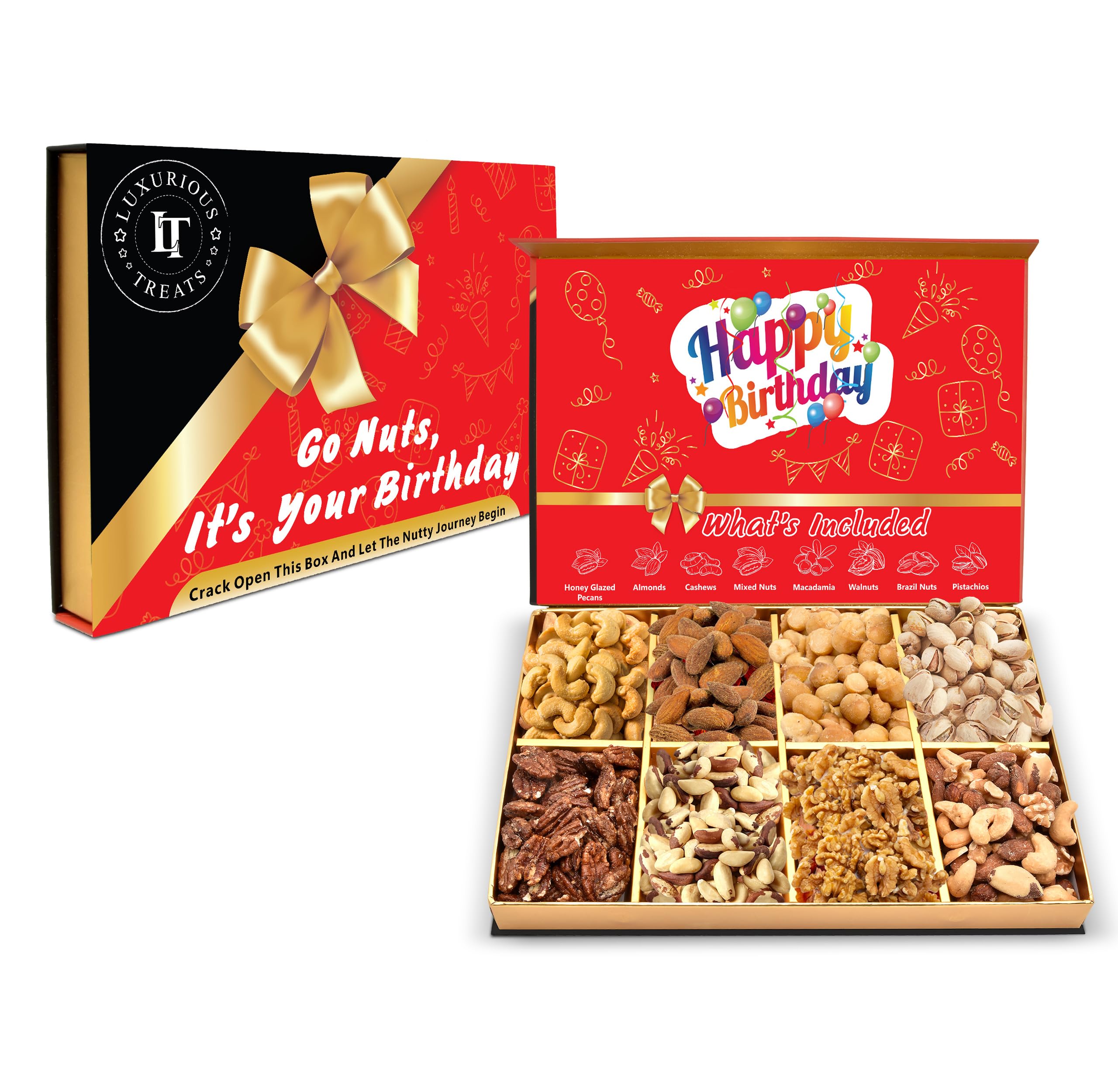 Luxurious Treats elegant packaging enhances birthday gifting presentation