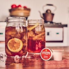 Luzianne authentic southern tea branding emphasizing heritage and flavor
