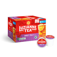 Luzianne Sweet Iced Tea pods pack ready to brew a refreshing glass