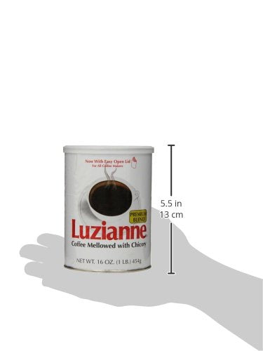 Versatile Luzianne brewing for drip, pour-over, or espresso methods.