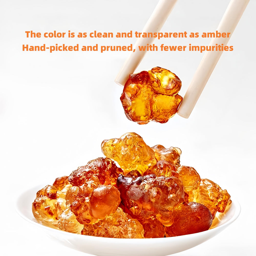 LWWTYKSPL Peach Gum enhances soups and desserts with natural flavor.