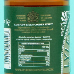 Six-pack of Lyle's Golden Syrup for versatile kitchen use