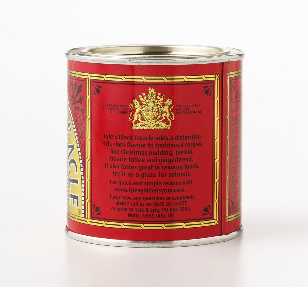 Lyle's Golden Syrup treacle pour bottle for rich, aromatic baking and meat marinades.