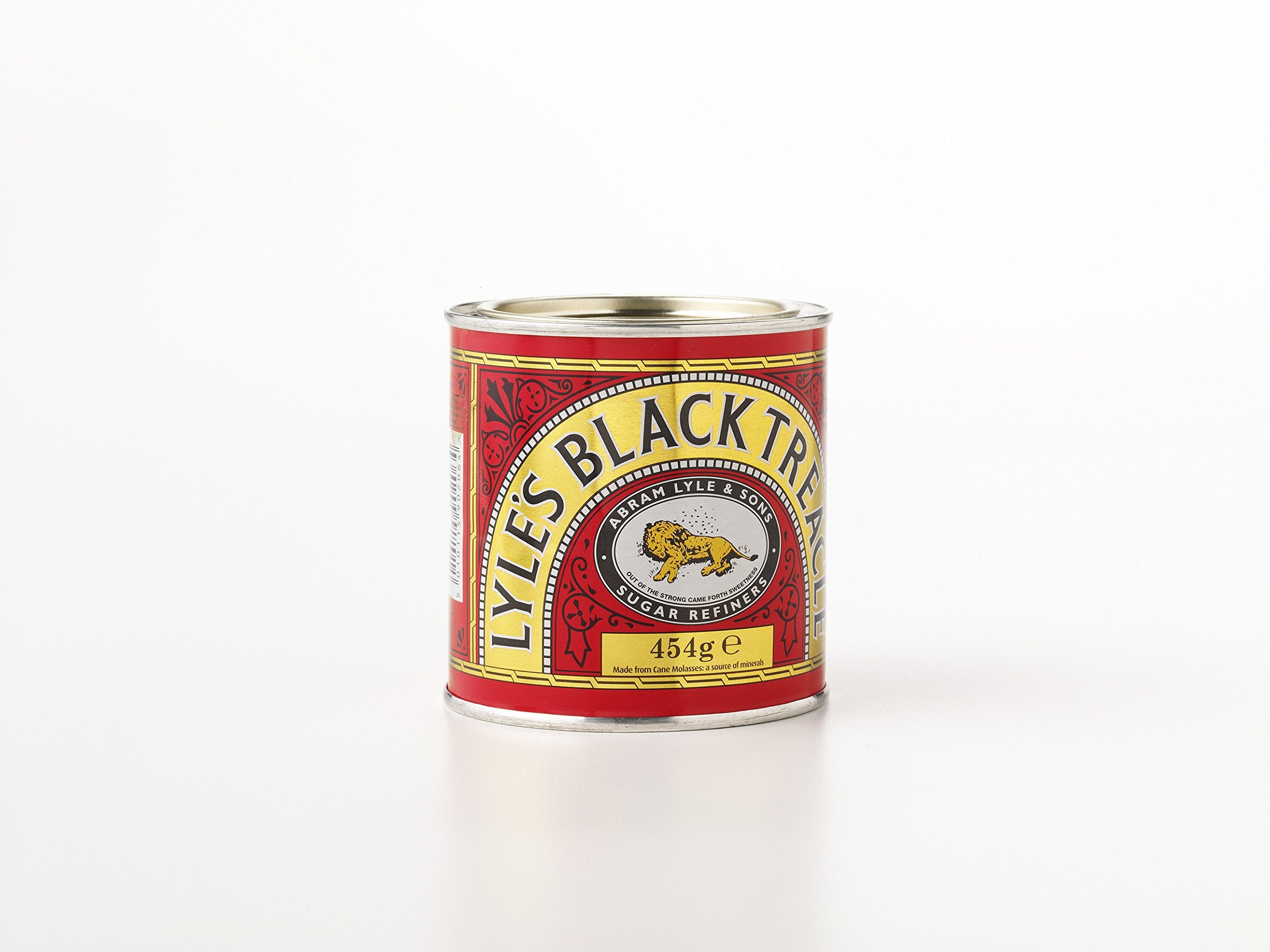 Lyle's Golden Syrup black treacle cake image—deep flavor enhancer for treacle toffee.