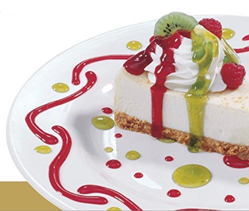 Lyons Applicator Tip closeup, precise drizzle for toppings and beverages.