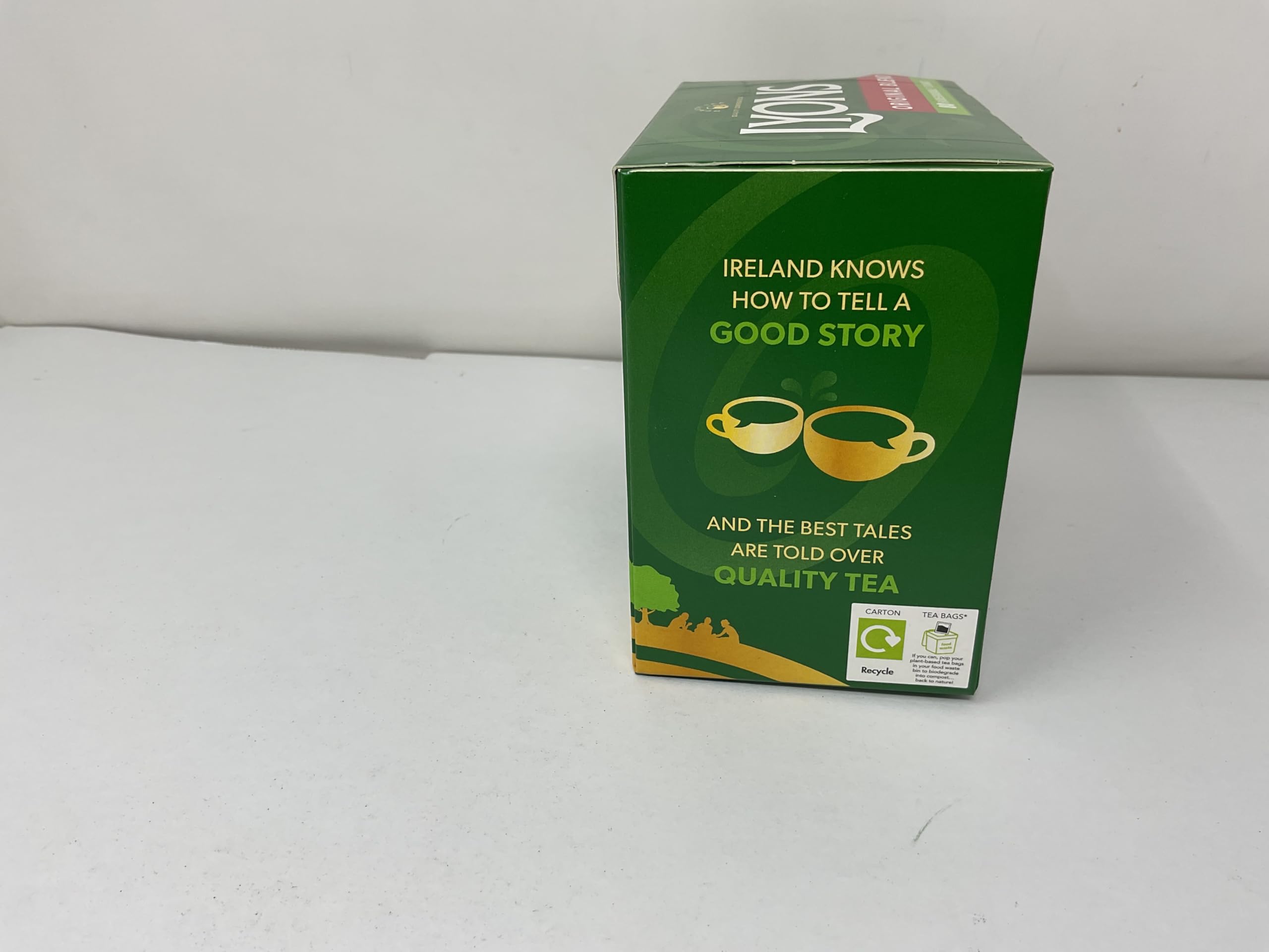 Lyons Original Blend box open on display invites easy restocking