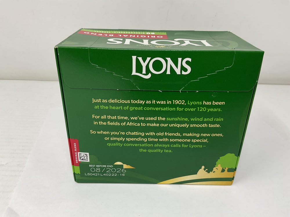 Lyons Original Blend on kitchen counter ready for the next cup