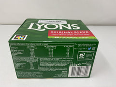 Lyons Original Blend Tea in Dublin factory conveys heritage and craft.
