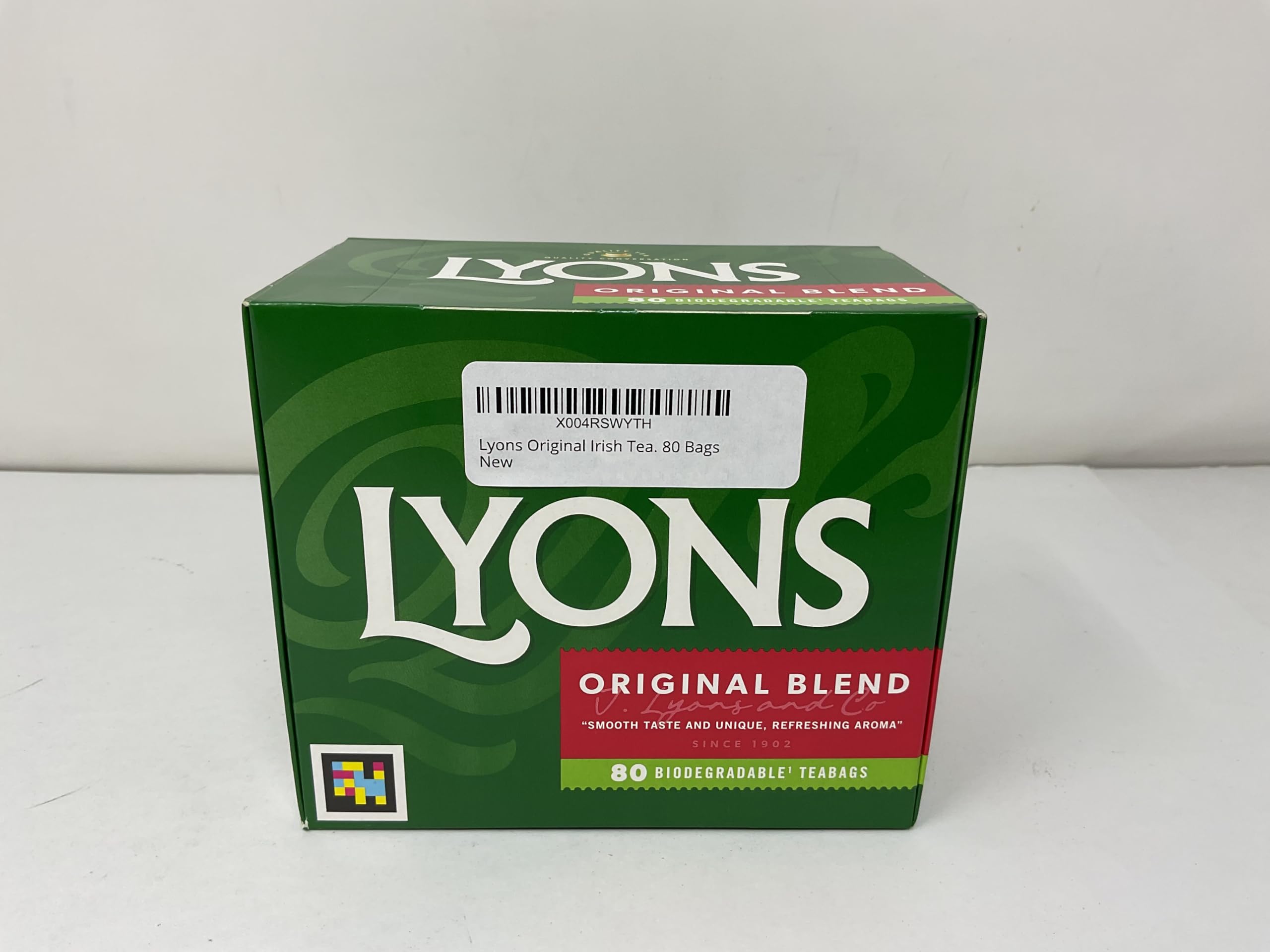 Historic Lyons Original Irish Tea blend represents long tradition.