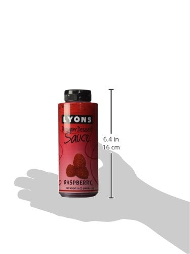 Packaging image of Lyons Raspberry Designer Dessert Sauce