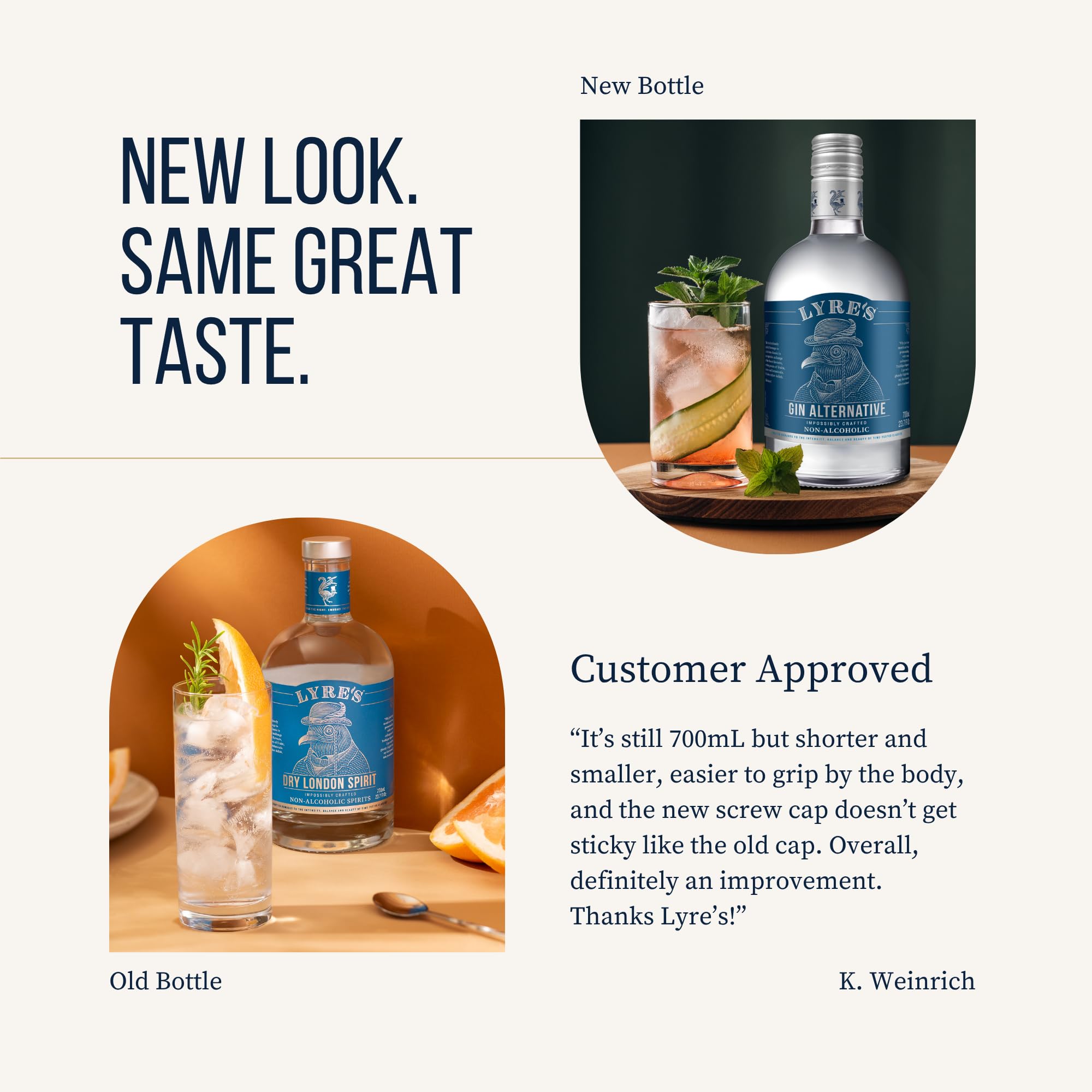 Lyre's Gin Alternative gift pack ready to share.