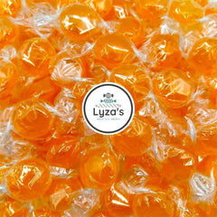 Lyza’s Sweets butterscotch discs packaging preserves freshness for on-the-go snacking