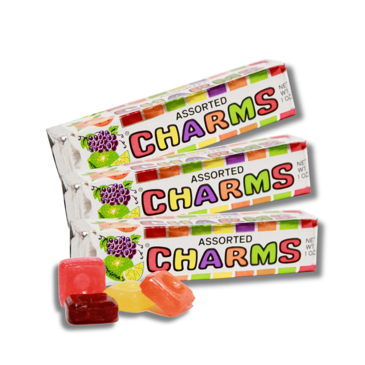 Lyza’s Sweets Charms Fruit Squares three-pack for sharing