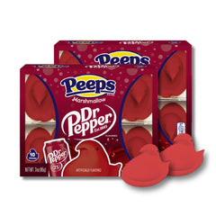LYZA'S SWEETS AND TREATS Dr Pepper Peeps Chicks front box great for Easter baskets.
