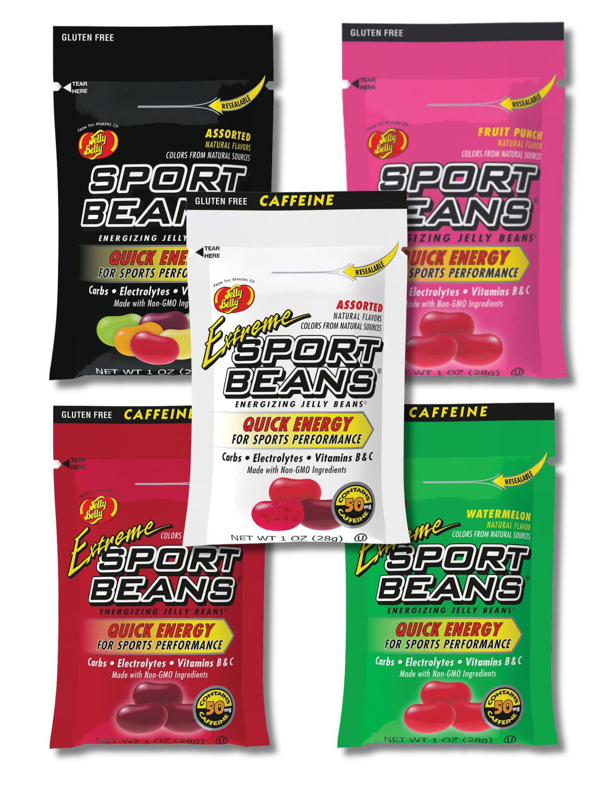 Lyza's Sweets & Treats jelly beans sampler assorted flavors for on-the-go energy