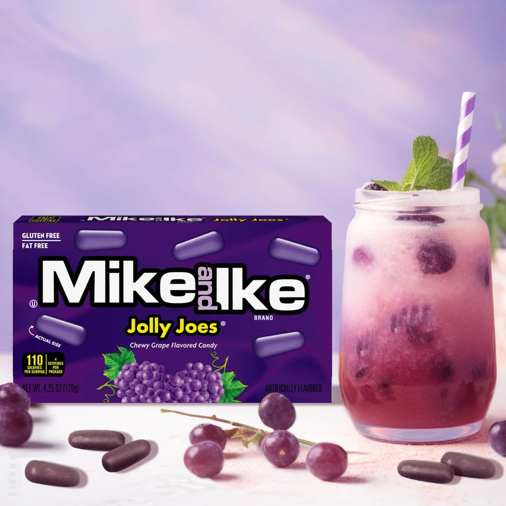 Lyza's Mike & Ike Jolly Joes color burst for candy displays