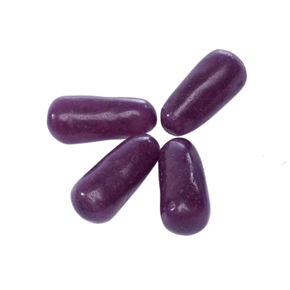 Soft chewy texture of Jolly Joes in a convenient 4.25 oz box