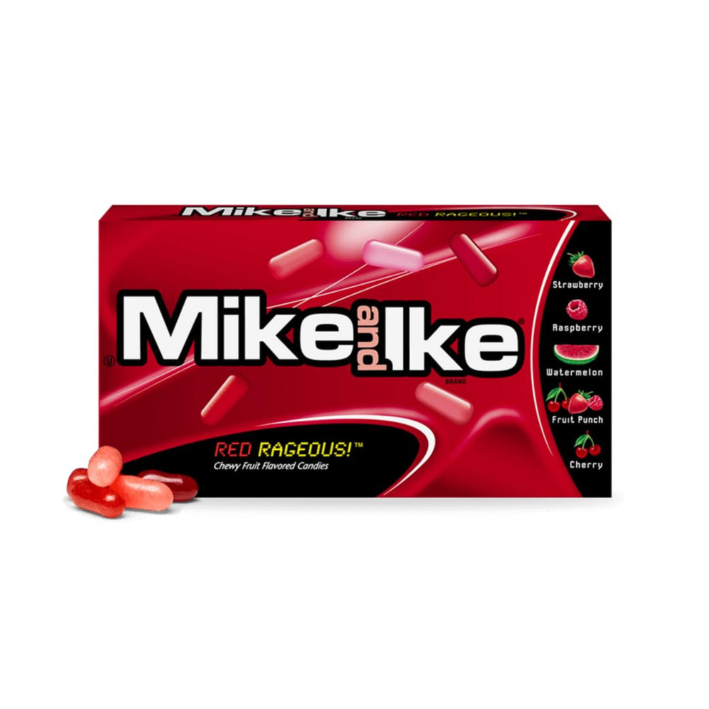 LYZA'S SWEETS & TREATS Mike & Ike Red Rageous bite-sized pieces for quick treats.