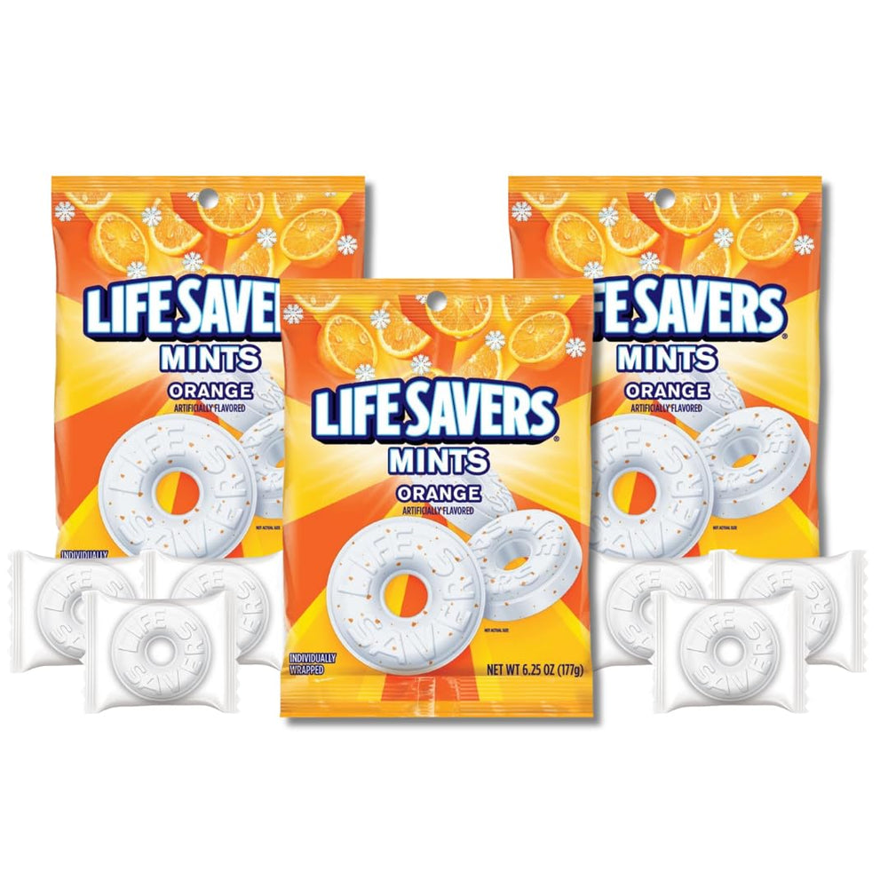 Individually wrapped LifeSavers support freshness and portable snacking