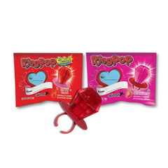 Lyza's Sweets & Treats Valentines Ring Pop box – Strawberry, easy to share