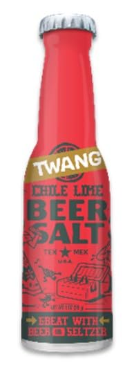 Lyza's Twang Chili Lime bottle brings a spicy zing to beverages