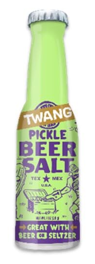 Lyza's Twang Cucumber Chili Lime bottle sharpens mocktails