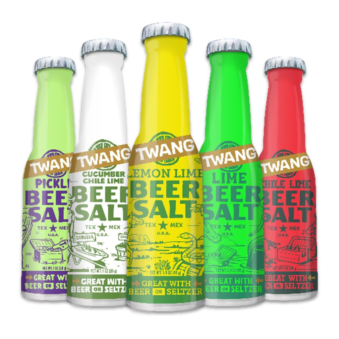 Lyza's Twang Beer Salts lime bottle adds bright zest to drinks