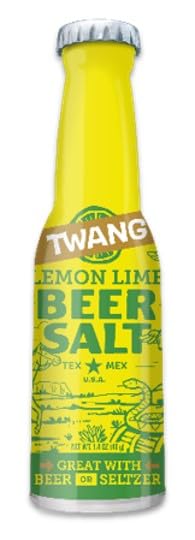 Lime rim sprinkle from Lyza's Twang elevates glass flavor instantly