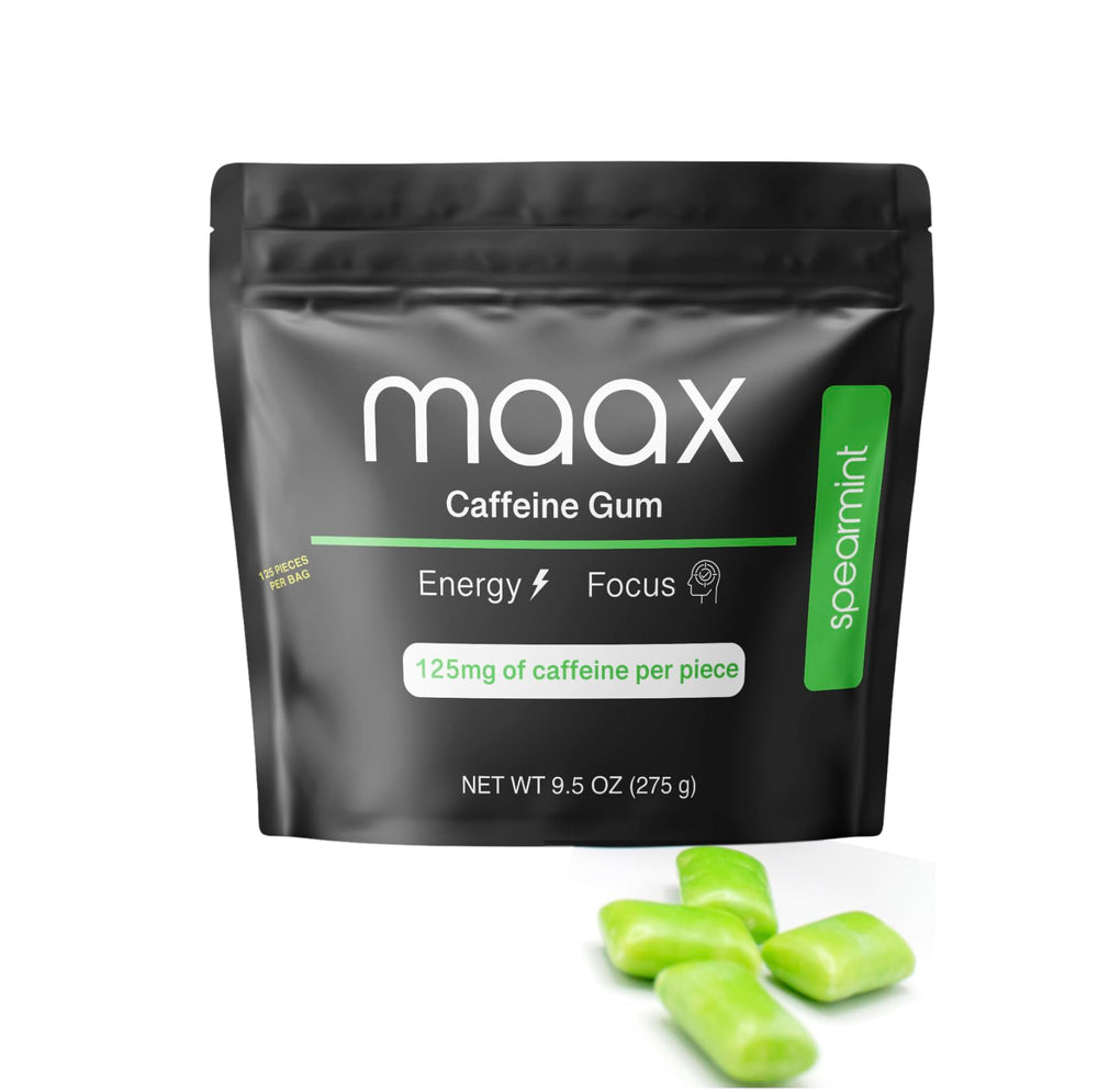 Spearmint aroma from Maax gum enhances refreshing taste.