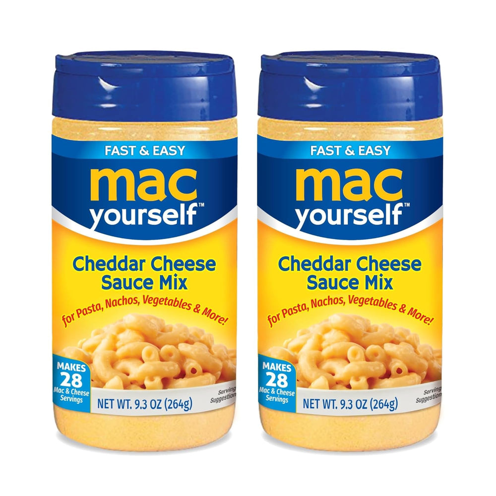 Mac Yourself cheddar sauce pack of 2 for easy weeknight mac and cheese.