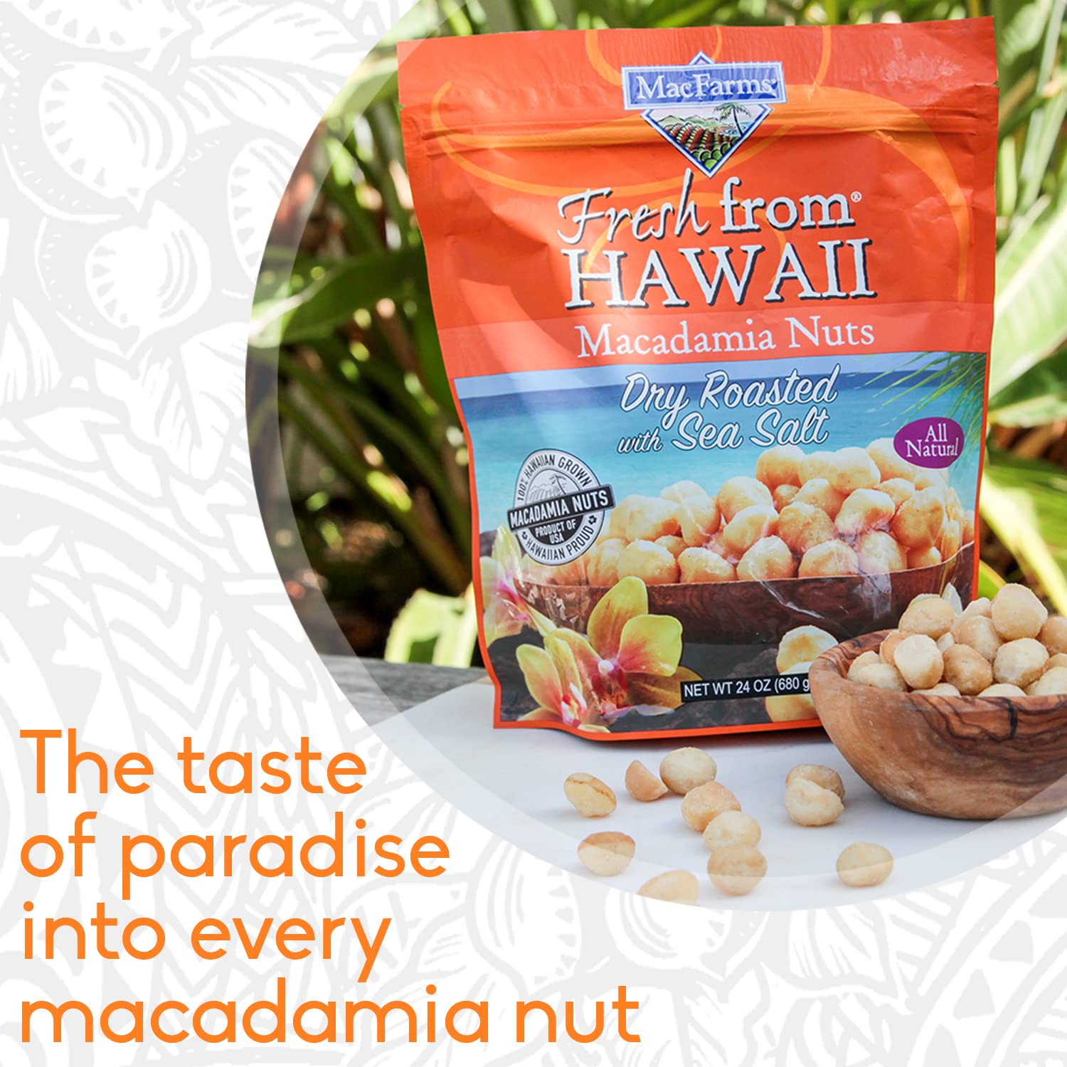 MacFarms macadamias on a cheese board offer a tropical snack option.