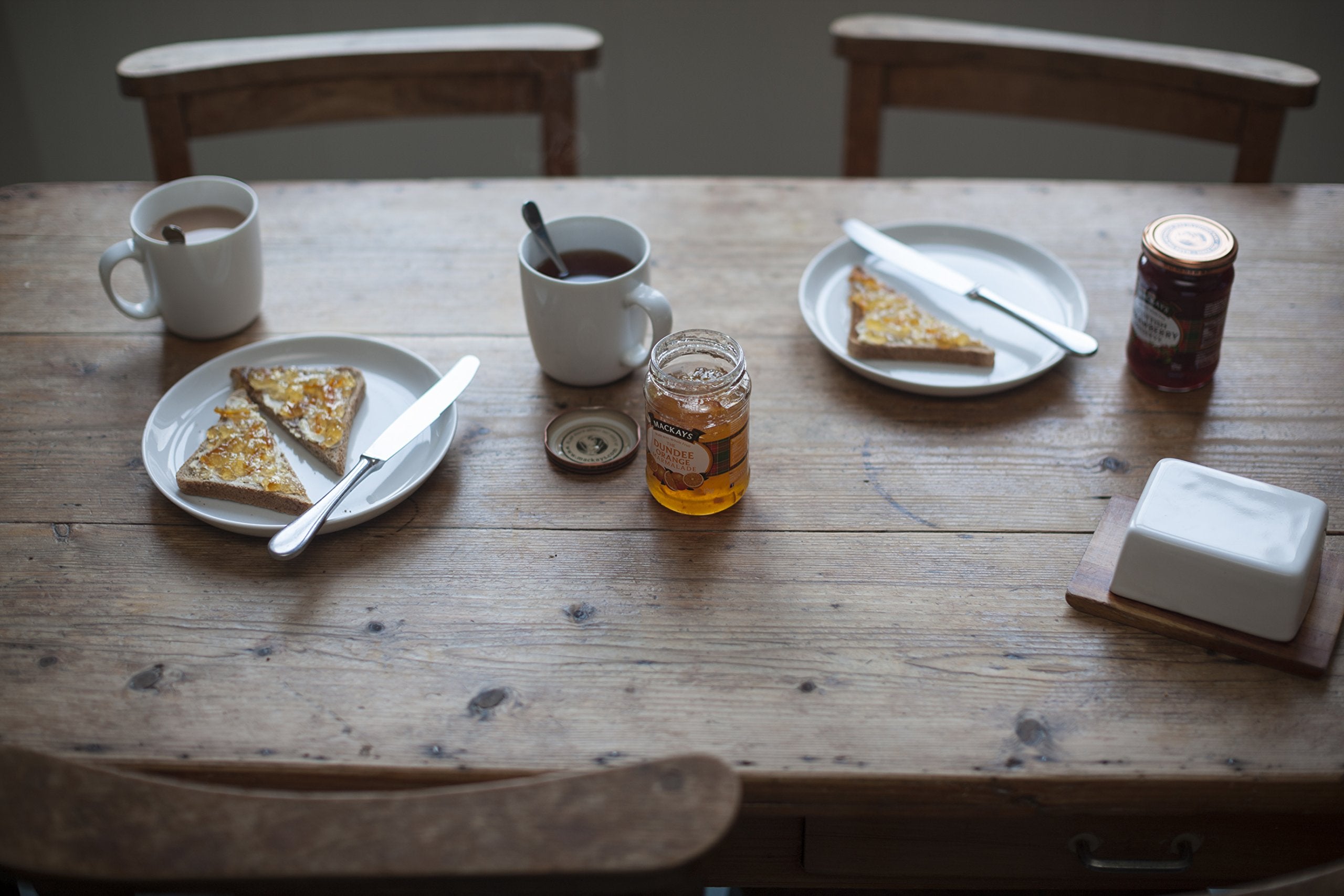 Mackays Marmalade on toast demonstrates quick breakfast enhancement