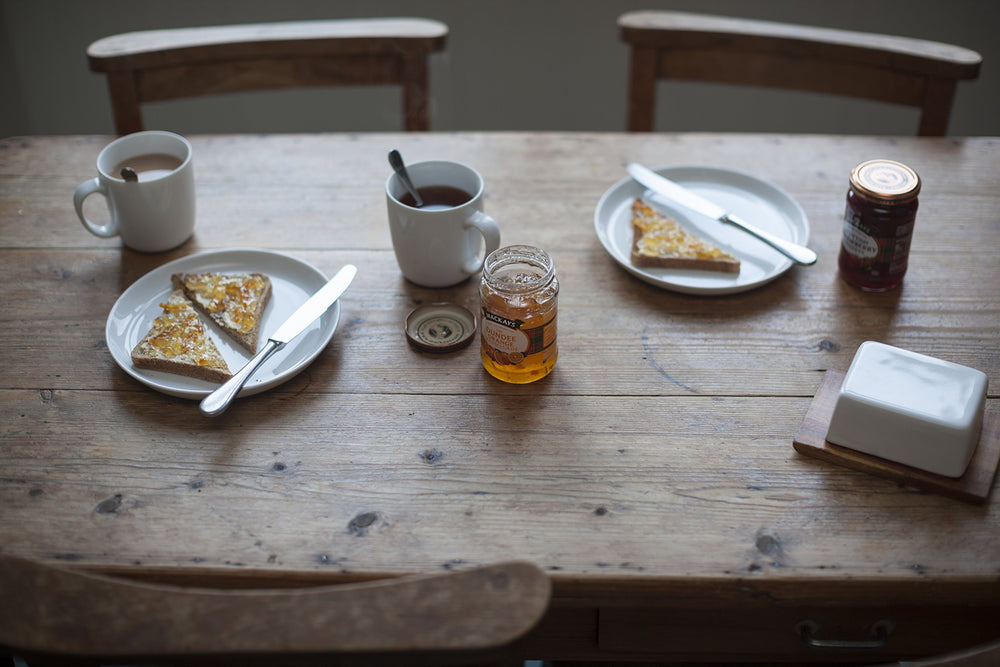 Mackays Marmalade on toast demonstrates quick breakfast enhancement