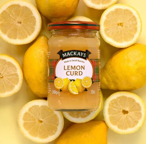 Mackays Lemon Curd ingredients deliver authentic fruit notes