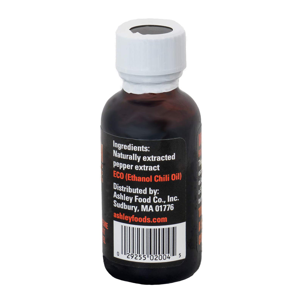 Mad Dog Gear ECO 1 Million Scoville label detail emphasizing clarity and quality.