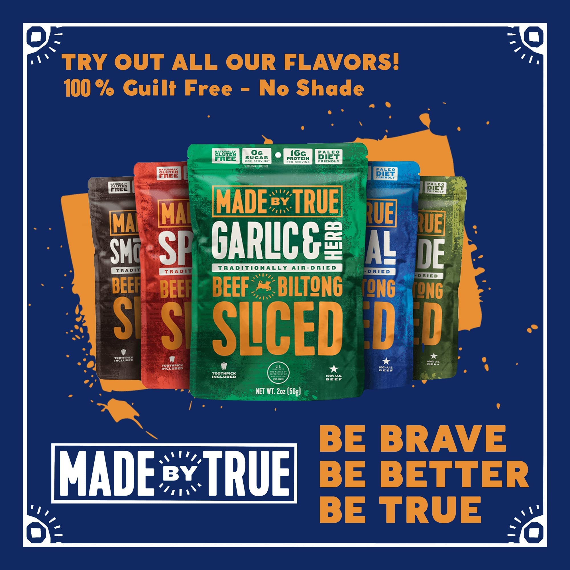 Made by True on-the-go biltong bites stay satisfying during travel.