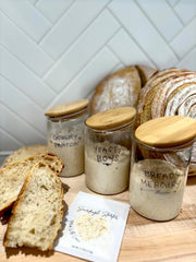 MADE WITH LOAVE dehydrated starter Day 4 bake, aroma-filled loaf in your kitchen