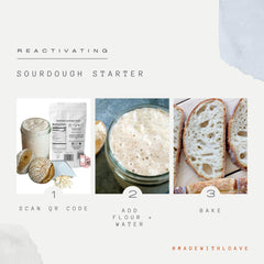 Made With Loave long-lasting starter enables multiple loaves from one package.