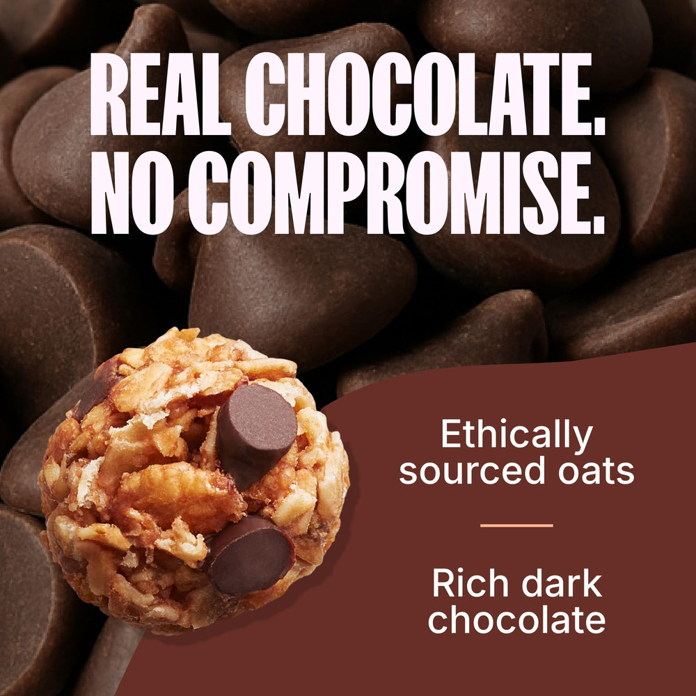 Gluten-free oats highlighted in MadeGood Chocolate Chip Granola Bites.