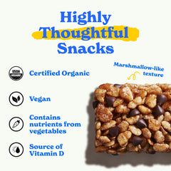 MadeGood Crispy Squares Chocolate Chip six-pack boxes for easy sharing