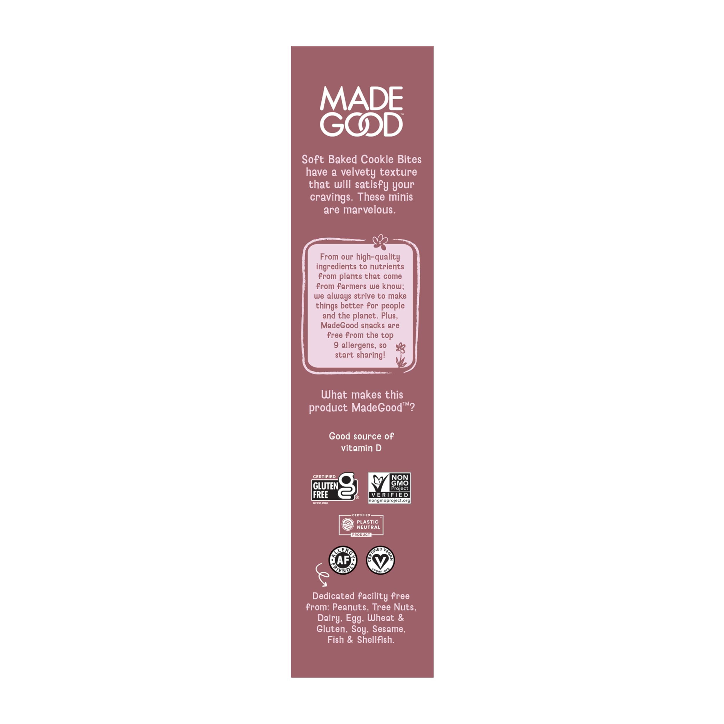 MadeGood gluten-free flour base close-up—demonstrates gluten-free baking foundation.