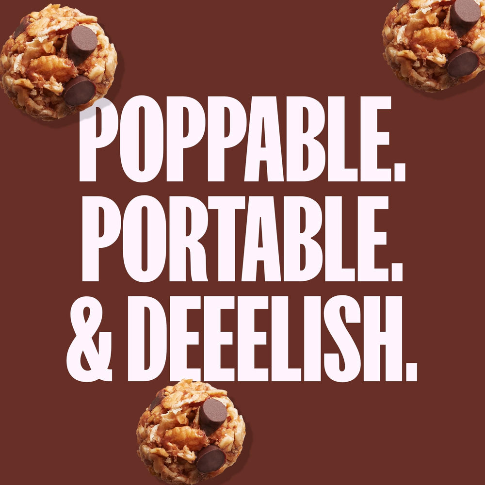 Individually wrapped MadeGood bites for quick, allergen-friendly snacks.