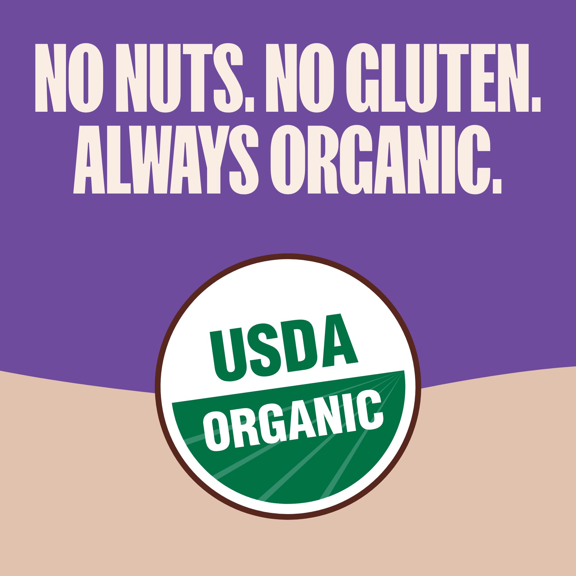 MadeGood bars produced in a peanut and tree-nut free facility for allergy-conscious families.