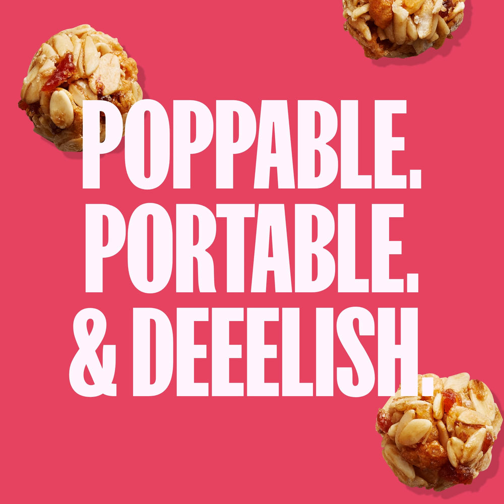 Individually wrapped Made Good bites ideal for school lunches and on-the-go snacking.