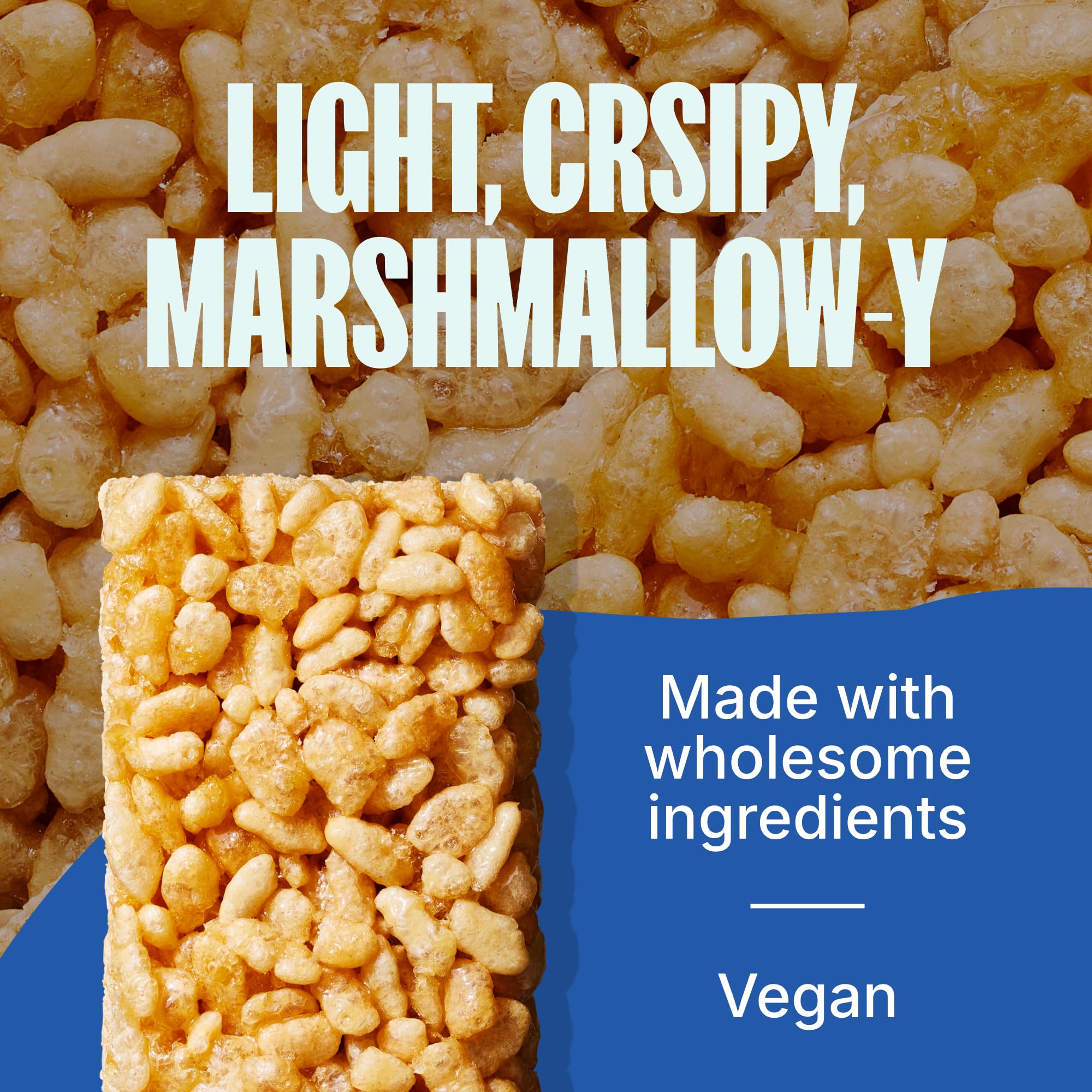 Made Good Vanilla Crispy Squares kid-friendly snack bag ready for lunch.