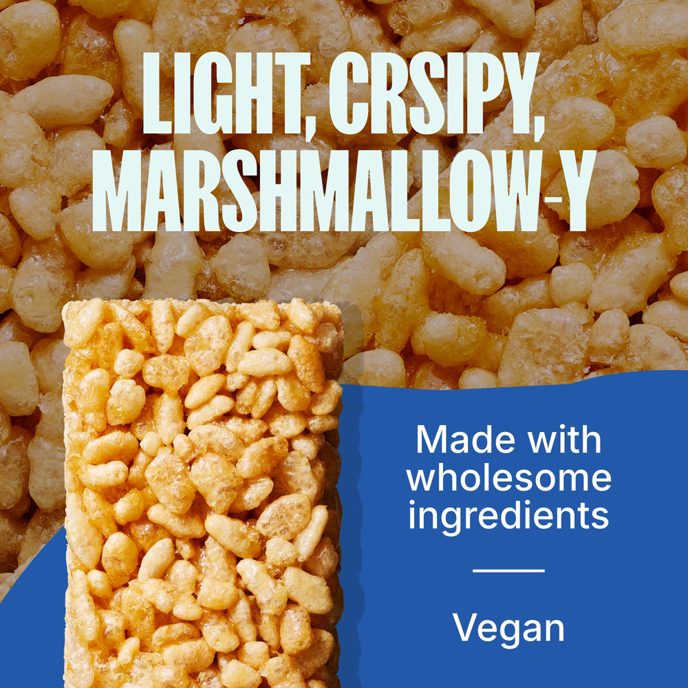 Made Good Vanilla Crispy Squares kid-friendly snack bag ready for lunch.